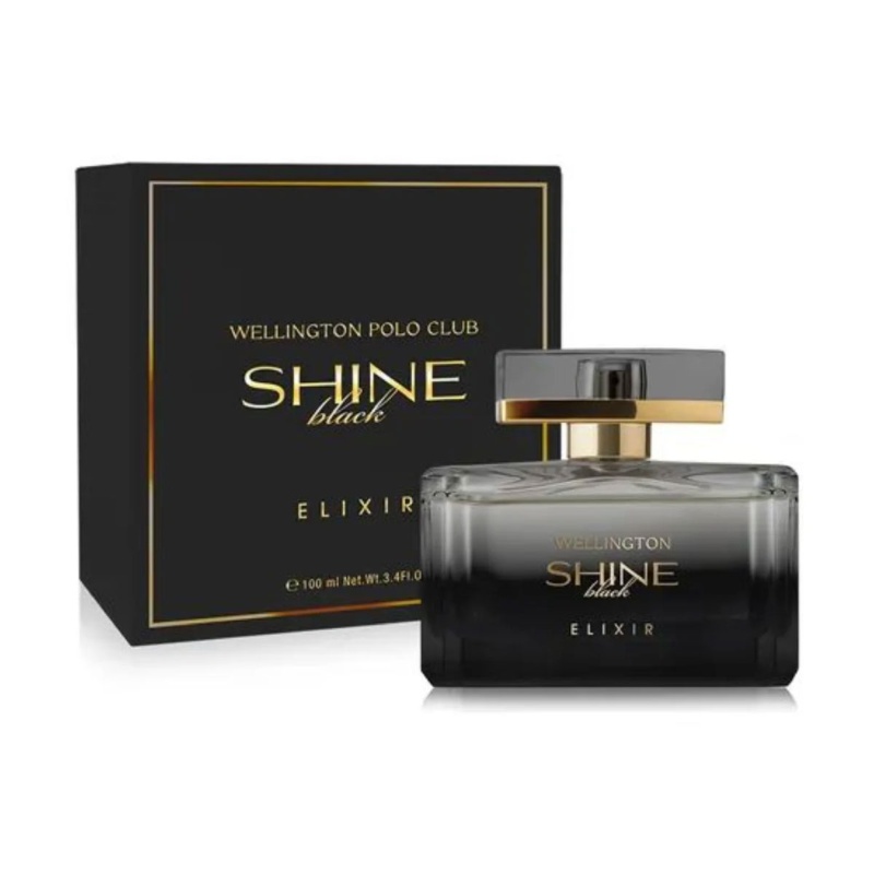 Shine Black Wellington Polo Club